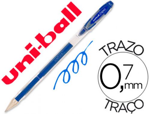Esferografica uni-ball roller um-120 signo 0,7 mm tinta gel cor azul , Uniball , 75322 , 4902778781265